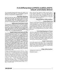 MAX9315EUP+T Datasheet Page 7