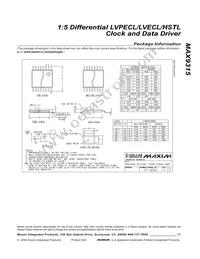 MAX9315EUP+T Datasheet Page 11