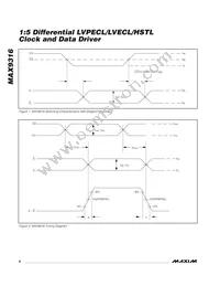 MAX9316EWP+T Datasheet Page 8