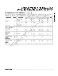 MAX9322ECY+D Datasheet Page 3