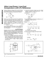 MAX934ESE-T Datasheet Page 10