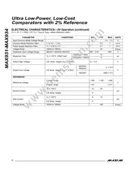 MAX934ESE+TG002 Datasheet Page 4