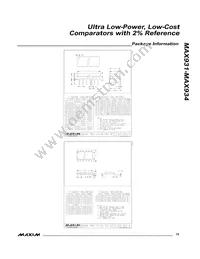 MAX934ESE+TG002 Datasheet Page 15