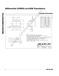 MAX9374AEKA/GG8 Datasheet Page 8
