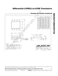 MAX9374AEKA/GG8 Datasheet Page 9