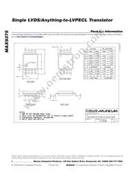 MAX9375EUA+T Datasheet Page 6