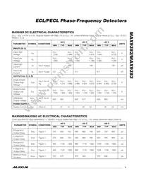 MAX9382ESA+ Datasheet Page 3