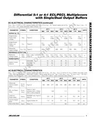 MAX9386EUP+T Datasheet Page 3