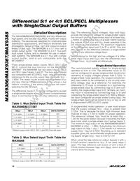 MAX9387EUG+ Datasheet Page 10