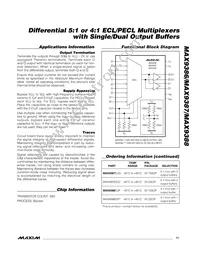 MAX9387EUG+ Datasheet Page 11