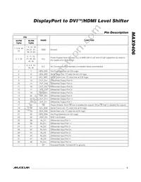 MAX9406ETM+T Datasheet Page 5