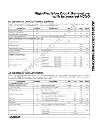 MAX9450EHJ+T Datasheet Page 3