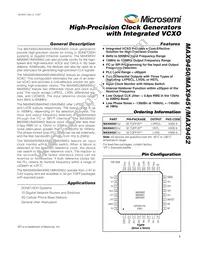 MAX9451EHJ-T Datasheet Cover