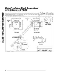 MAX9451EHJ-T Datasheet Page 16