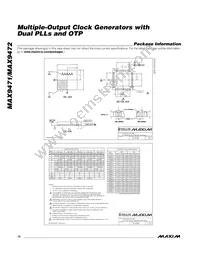 MAX9471ETP+T Datasheet Page 12