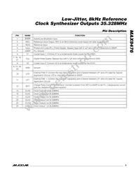 MAX9476EUG-T Datasheet Page 5