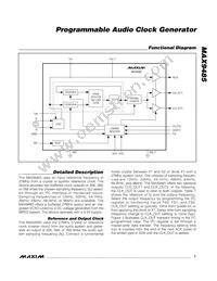 MAX9485ETP-T Datasheet Page 7