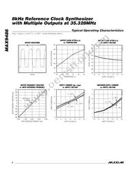 MAX9486EUG-T Datasheet Page 4