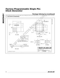 MAX9491ETP010+T Datasheet Page 10