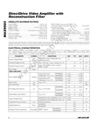 MAX9503METE+T Datasheet Page 2