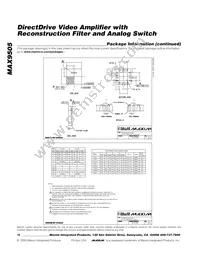 MAX9505EEE+T Datasheet Page 16