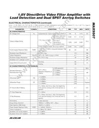 MAX9507ATE+T Datasheet Page 3