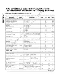 MAX9507ATE+T Datasheet Page 4