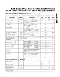 MAX9507ATE+T Datasheet Page 5