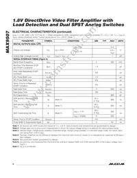 MAX9507ATE+T Datasheet Page 6