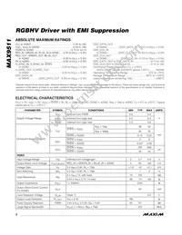 MAX9511CEG+ Datasheet Page 2