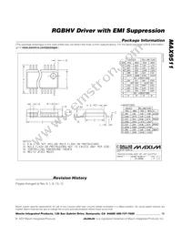 MAX9511CEG+ Datasheet Page 15