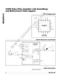 MAX9513ATE+ Datasheet Page 20