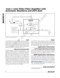 MAX9515ABS+T Datasheet Page 8