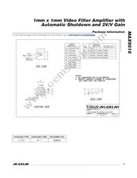 MAX9515ABS+T Datasheet Page 9