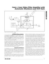 MAX9519ARS+T Datasheet Page 7