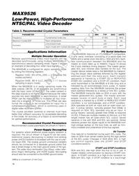 MAX9526AEI/V+T Datasheet Page 18