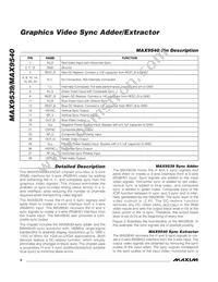 MAX9540EUI+T Datasheet Page 8