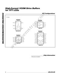 MAX9550EZK+T Datasheet Page 8