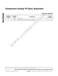 MAX9568EEE+T Datasheet Page 16