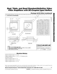 MAX9584AUA+T Datasheet Page 15