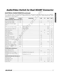 MAX9595CTM+T Datasheet Page 5