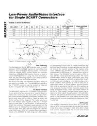 MAX9597CTI+T Datasheet Page 16