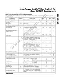 MAX9598CTL+T Datasheet Page 3