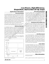 MAX9613AXT+T Datasheet Page 9