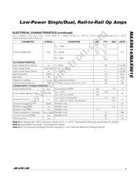 MAX9614AXT+T Datasheet Page 3
