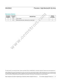 MAX9622AXK+ Datasheet Page 10