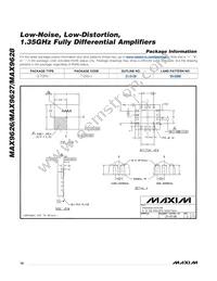 MAX9626ATC+ Datasheet Page 18