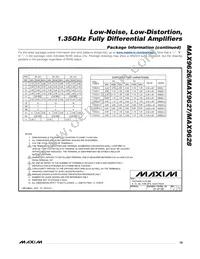 MAX9626ATC+ Datasheet Page 19