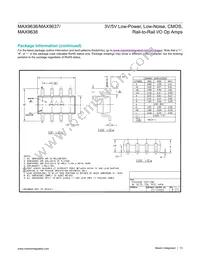 MAX9636C/D+ Datasheet Page 13
