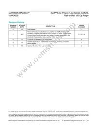 MAX9636C/D+ Datasheet Page 16